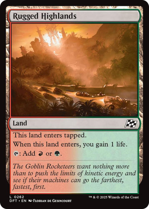 MTG | Rugged Highlands | DFT | FOIL