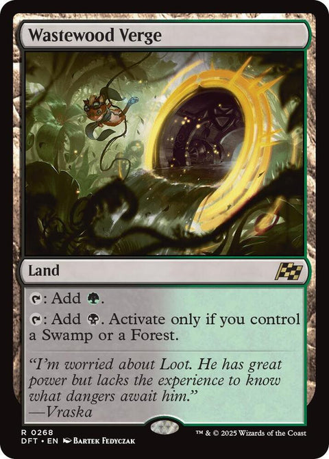 MTG | Wastewood Verge | DFT | FOIL