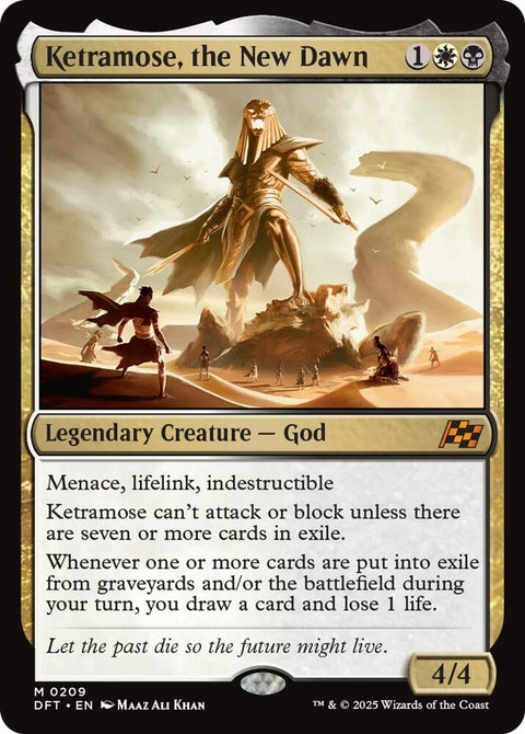 MTG | Ketramose, the New Dawn | DFT | FOIL