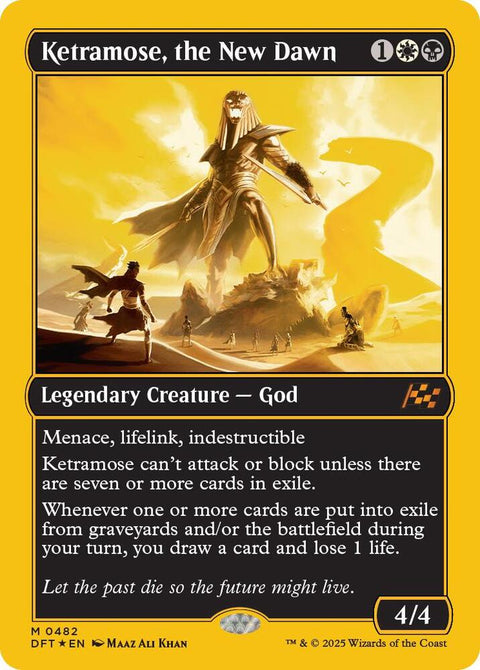 MTG | Ketramose, the New Dawn | DFT | FOIL