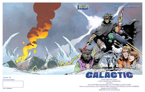 GALACTIC #2 CVR D MAXI DALLO HOMAGE VARIANT DSTLRY Curt Pires Amilcar Pinna Maxi Dallo