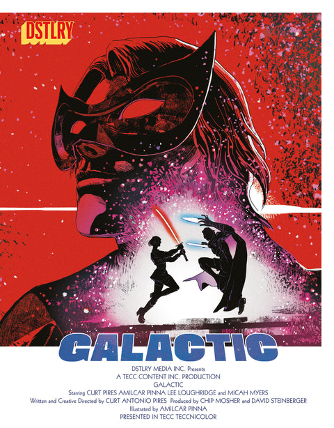 GALACTIC #3 CVR D AMILCAR PINNA HOMAGE VARIANT DSTLRY Curt Pires Amilcar Pinna Amilcar Pinna