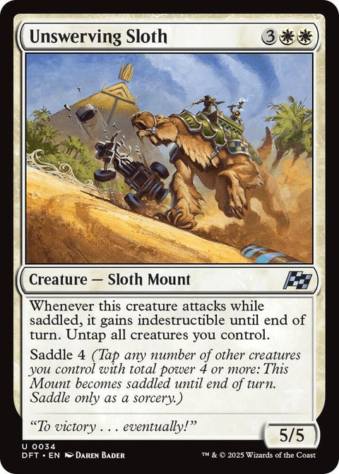 MTG | Unswerving Sloth | DFT