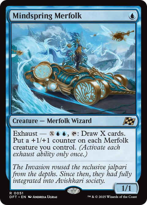 MTG | Mindspring Merfolk | DFT | FOIL