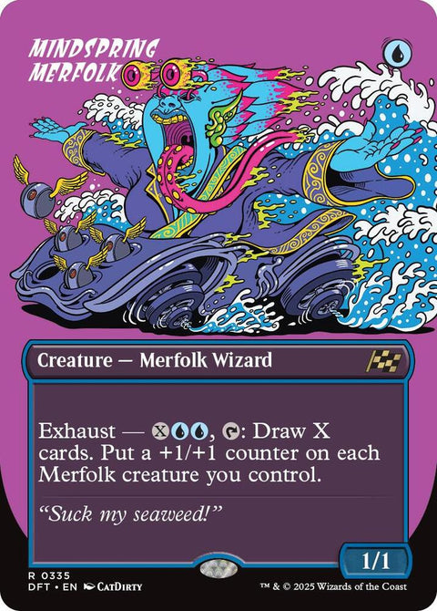 MTG | Mindspring Merfolk | DFT | FOIL
