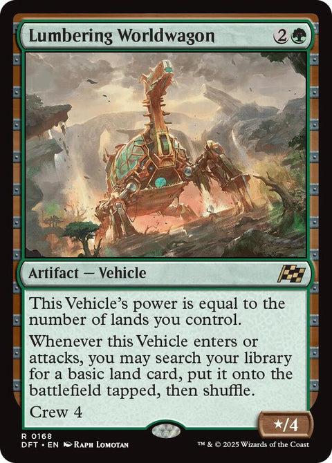 MTG | Lumbering Worldwagon | DFT | FOIL