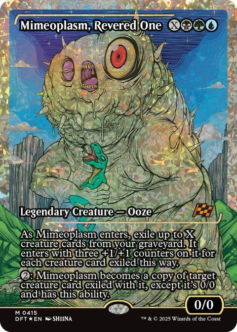 MTG | Mimeoplasm, Revered One | DFT | FOIL
