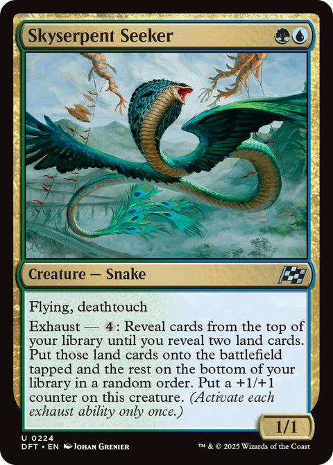MTG | Skyserpent Seeker | DFT | FOIL