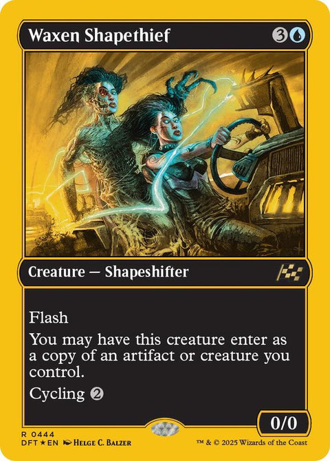 MTG | Waxen Shapethief | DFT | FOIL