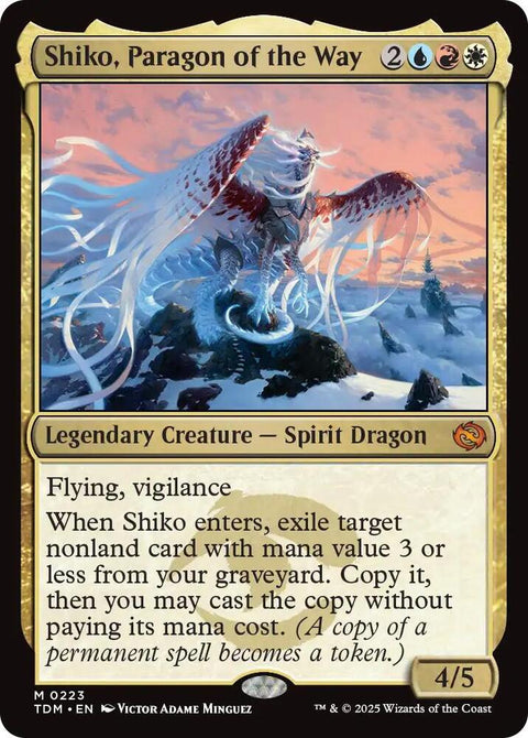 MTG | Shiko, Paragon of the Way | TDM