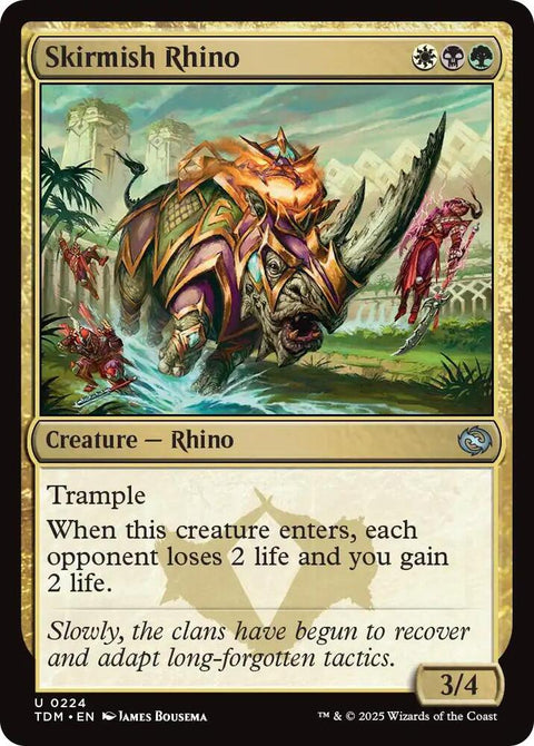 MTG | Skirmish Rhino | TDM