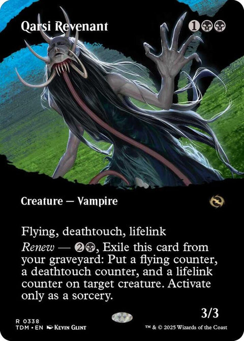 MTG | Qarsi Revenant | TDM | FOIL