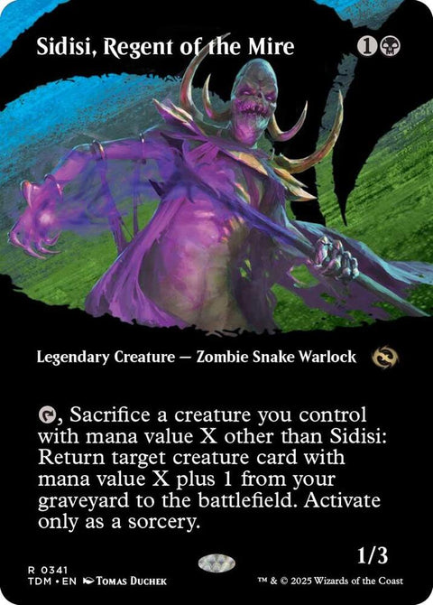 MTG | Sidisi, Regent of the Mire | TDM