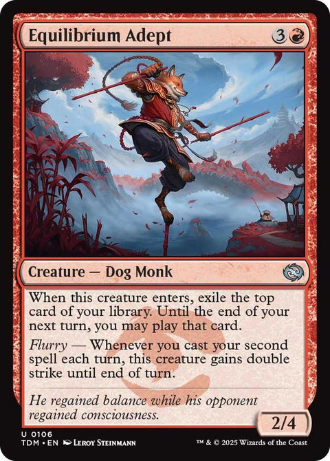 MTG | Equilibrium Adept | TDM | FOIL