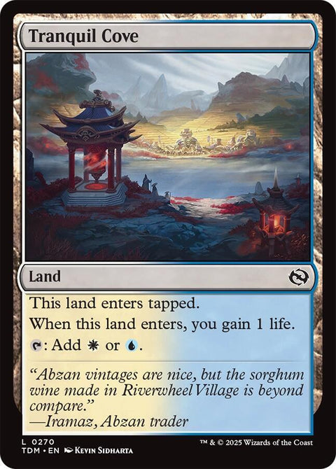MTG | Tranquil Cove | TDM | FOIL