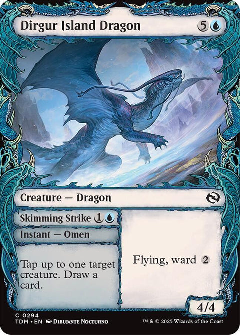 MTG | Dirgur Island Dragon | TDM | FOIL