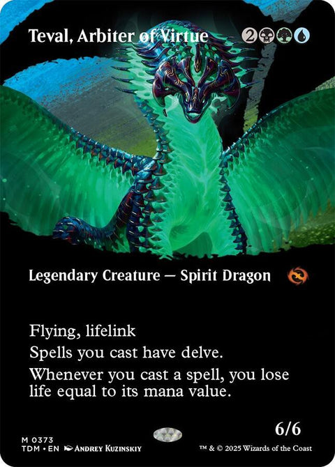 MTG | Teval, Arbiter of Virtue | TDM | FOIL