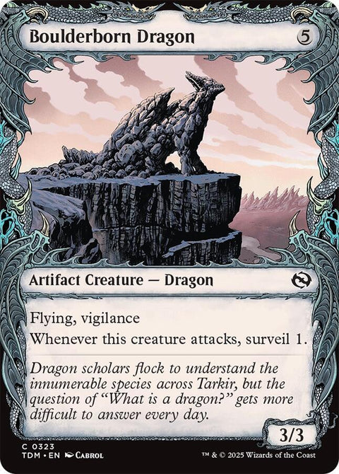 MTG | Boulderborn Dragon | TDM | FOIL