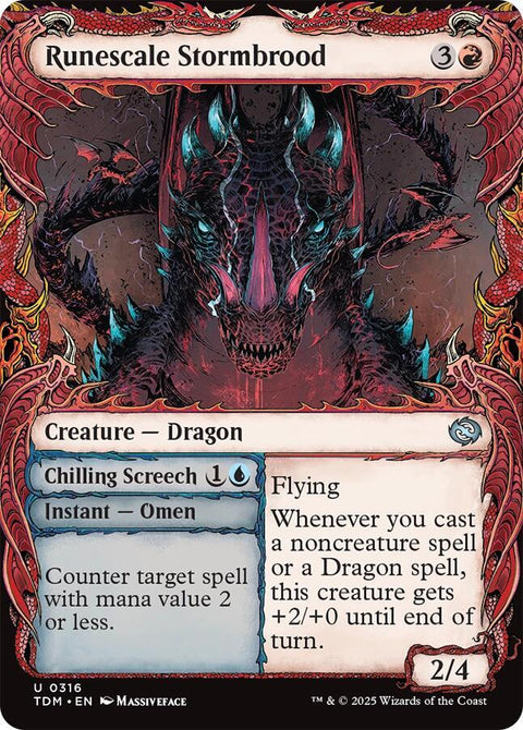 MTG | Runescale Stormbrood | TDM