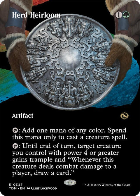 MTG | Herd Heirloom | TDM | FOIL