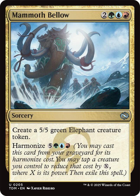 MTG | Mammoth Bellow | TDM