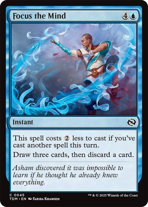 MTG | Focus the Mind | TDM | FOIL