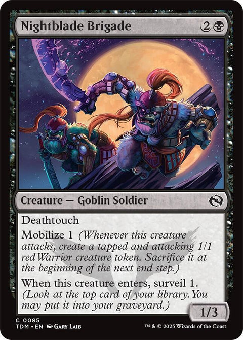 MTG | Nightblade Brigade | TDM | FOIL