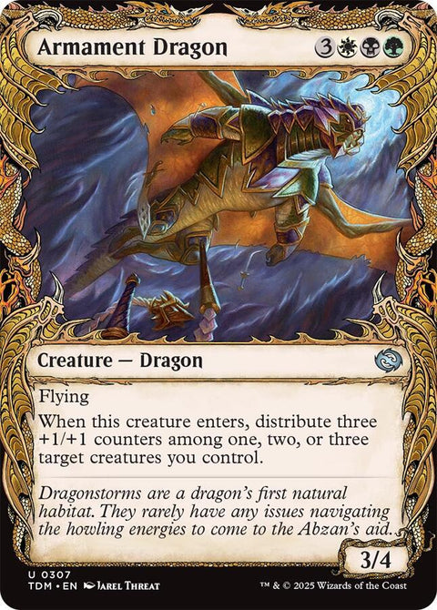 MTG | Armament Dragon | TDM | FOIL