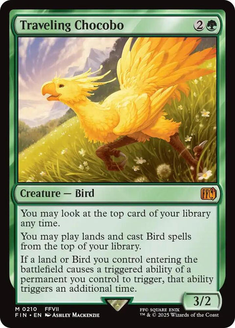 MTG | FOIL Traveling Chocobo | Final Fantasy
