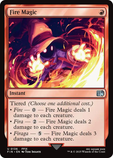 MTG | Fire Magic | Final Fantasy