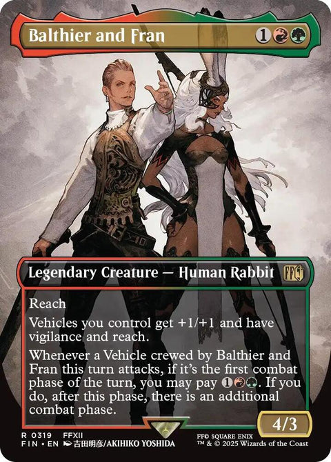 MTG | Balthier and Fran | Final Fantasy Collectors