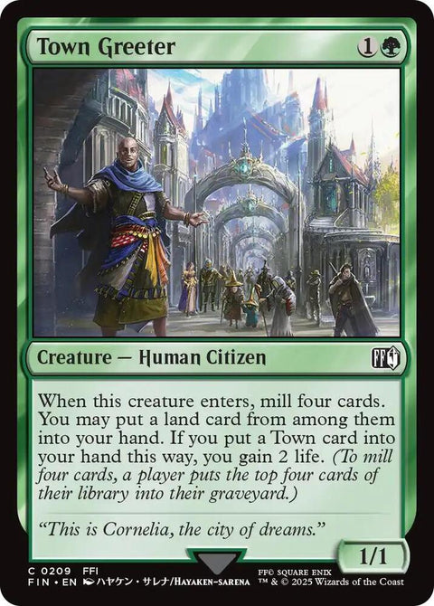 MTG | Town Greeter | Final Fantasy