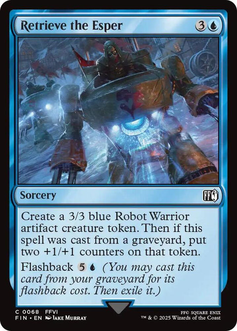 MTG | FOIL Retrieve the Esper | Final Fantasy
