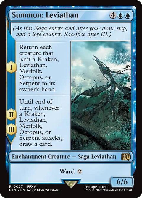 MTG | Summon: Leviathan | Final Fantasy