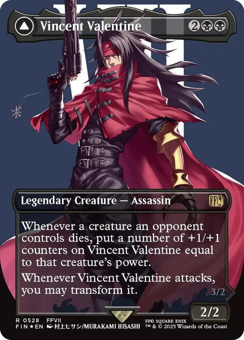 MTG | SURGE FOIL Vincent Valentine | Final Fantasy Collectors