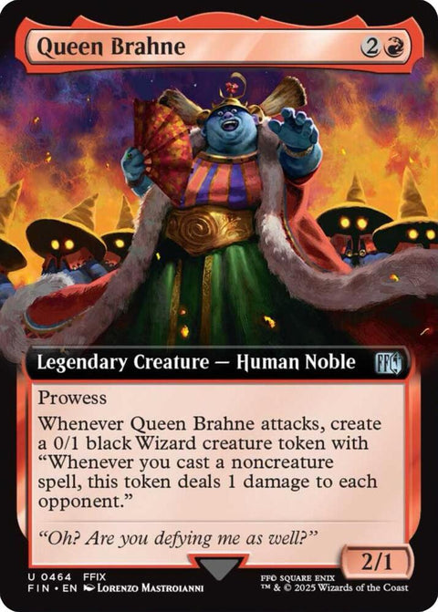 MTG | Queen Brahne | Final Fantasy Collectors