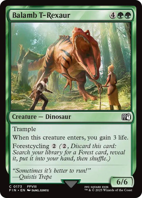 MTG | Balamb T-Rexaur | Final Fantasy