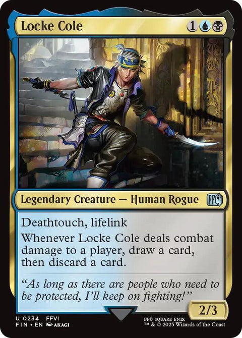 MTG | Locke Cole | Final Fantasy