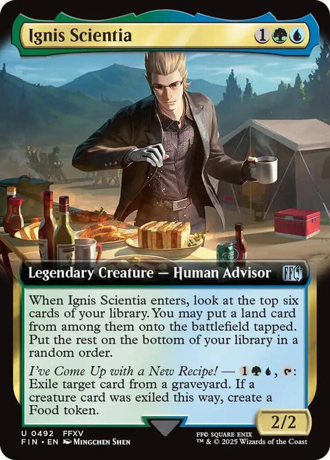 MTG | Ignis Scientia | Final Fantasy Collectors