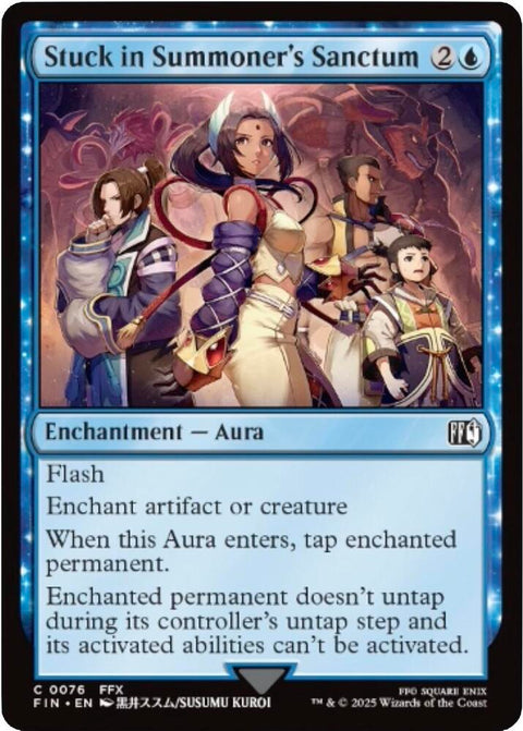 MTG | FOIL Stuck in Summoner's Sanctum | Final Fantasy