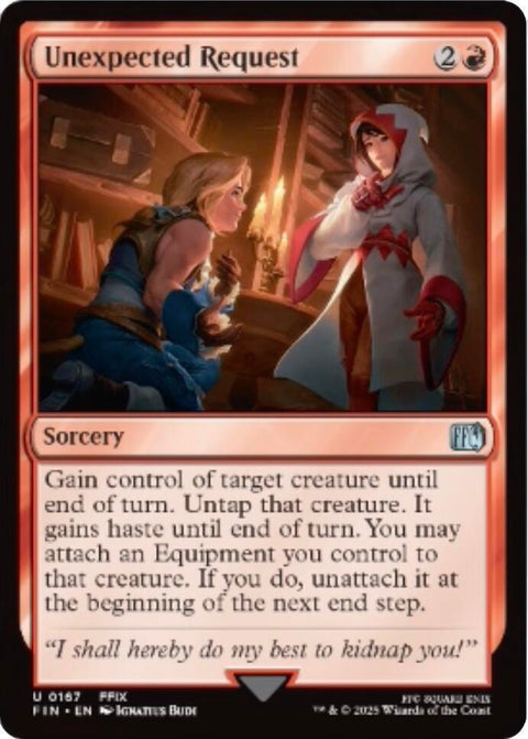 MTG | Unexpected Request | Final Fantasy