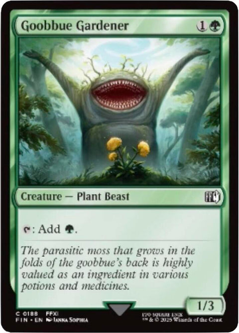 MTG | FOIL Goobbue Gardener | Final Fantasy