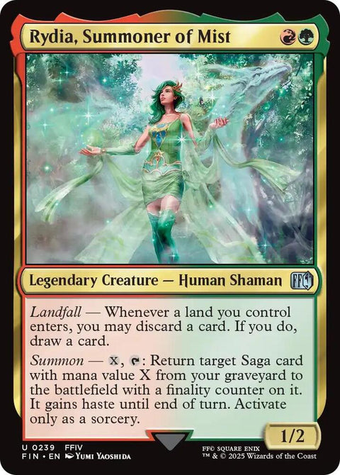 MTG | Rydia, Summoner of Mist | Final Fantasy
