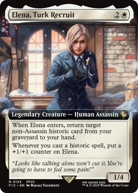MTG | Elena, Turk Recruit | Final Fantasy Commander Collectors