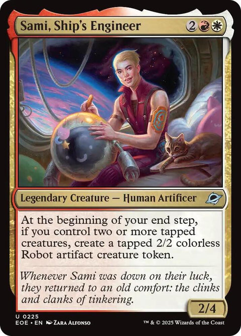 MTG | FOIL Sami, Ship's Engineer | Edge of the Eternities