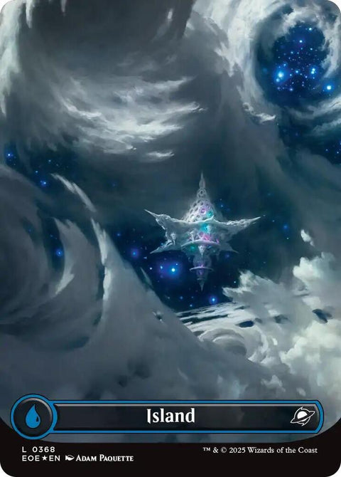 MTG | GALAXY FOIL Island | Edge of the Eternities Collectors