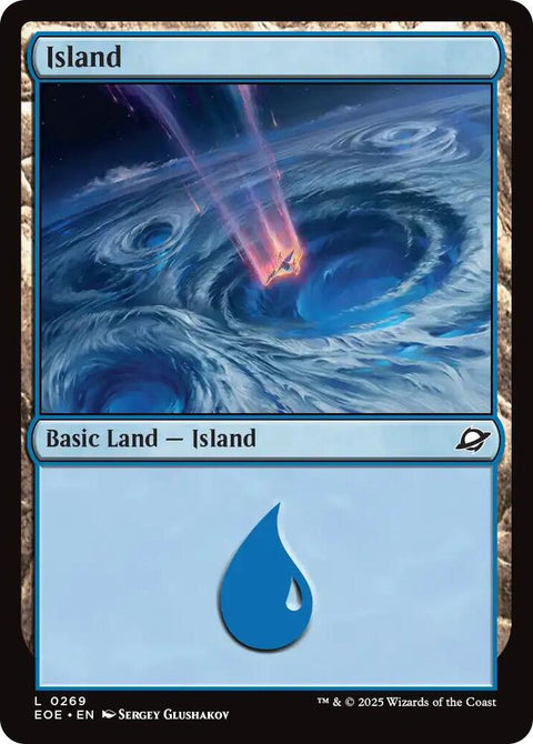 MTG | FOIL Island | Edge of the Eternities