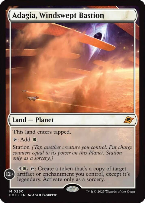 MTG | Adagia, Windswept Bastion | Edge of the Eternities