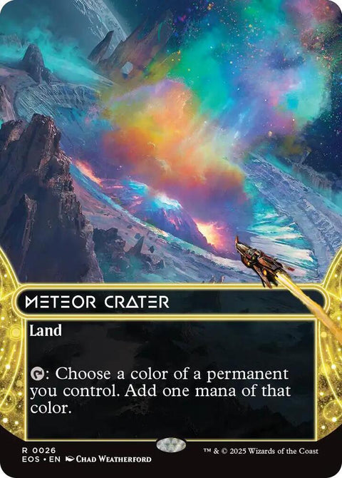 MTG | Meteor Crater | Edge of the Eternities: Stellar Sights