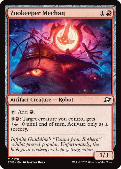 MTG | FOIL Zookeeper Mechan | Edge of the Eternities